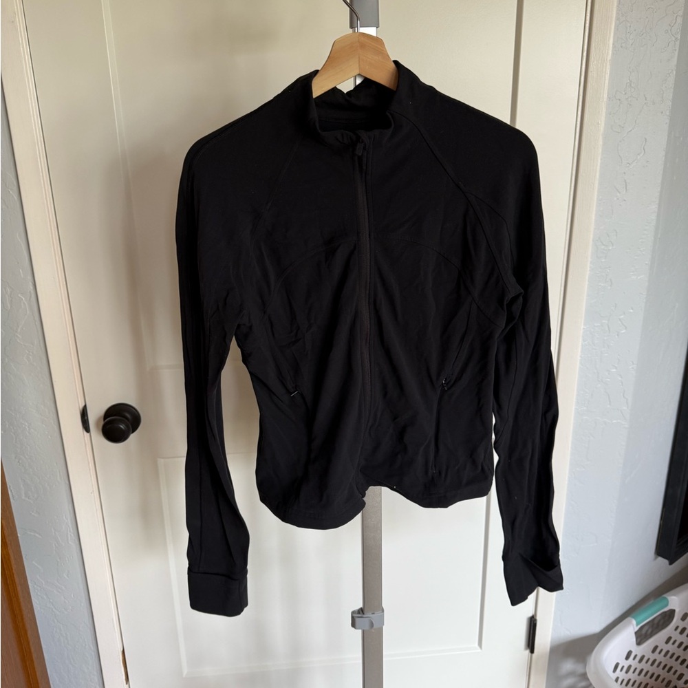Black Lululemon Zip-Up Jacket